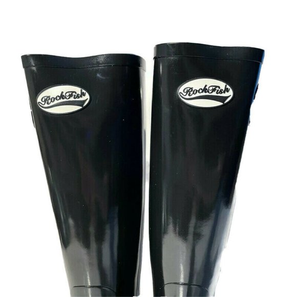 ROCKFISH Women’s Original Tall Gloss Wellington - Picture 9 of 11